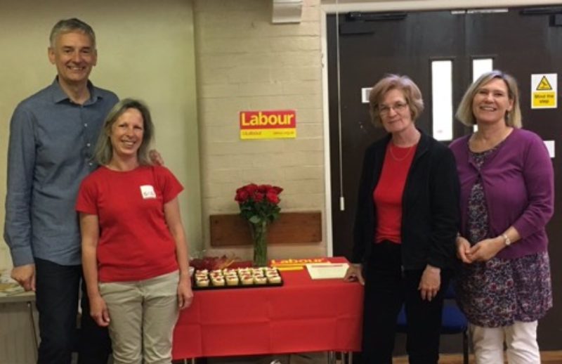 Labour members at Aspley Guise Village Open Day